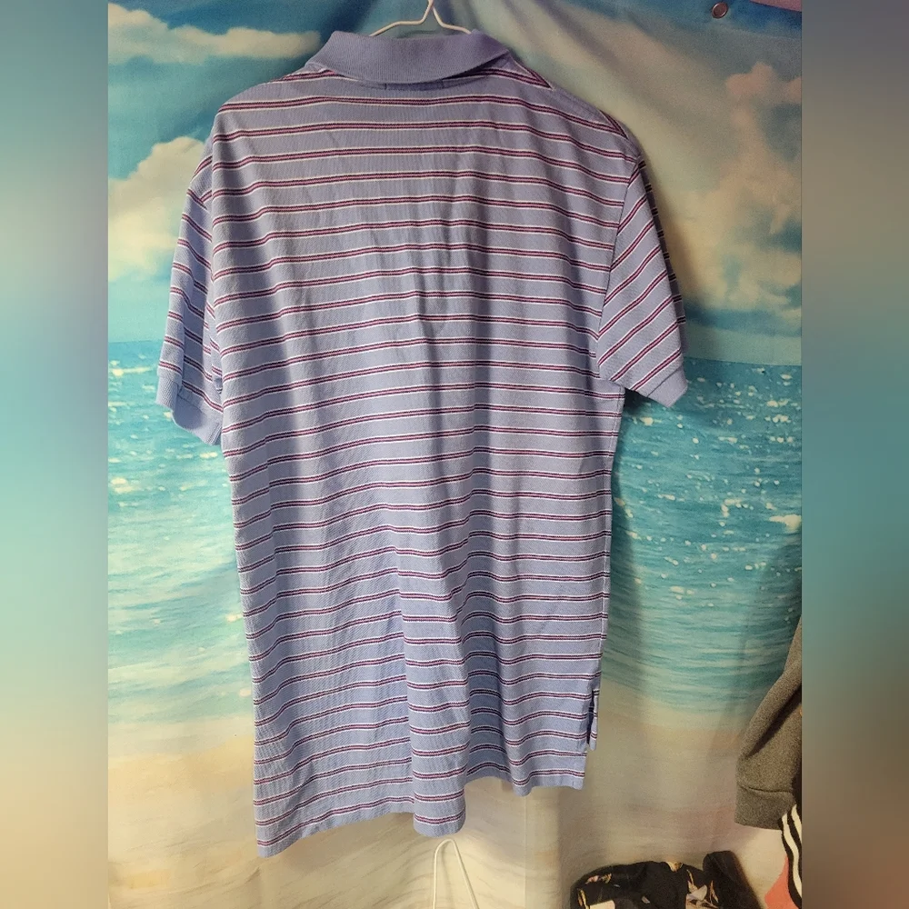 Polo Ralph Lauren Mens Striped Polo Shirt Size Medium‎